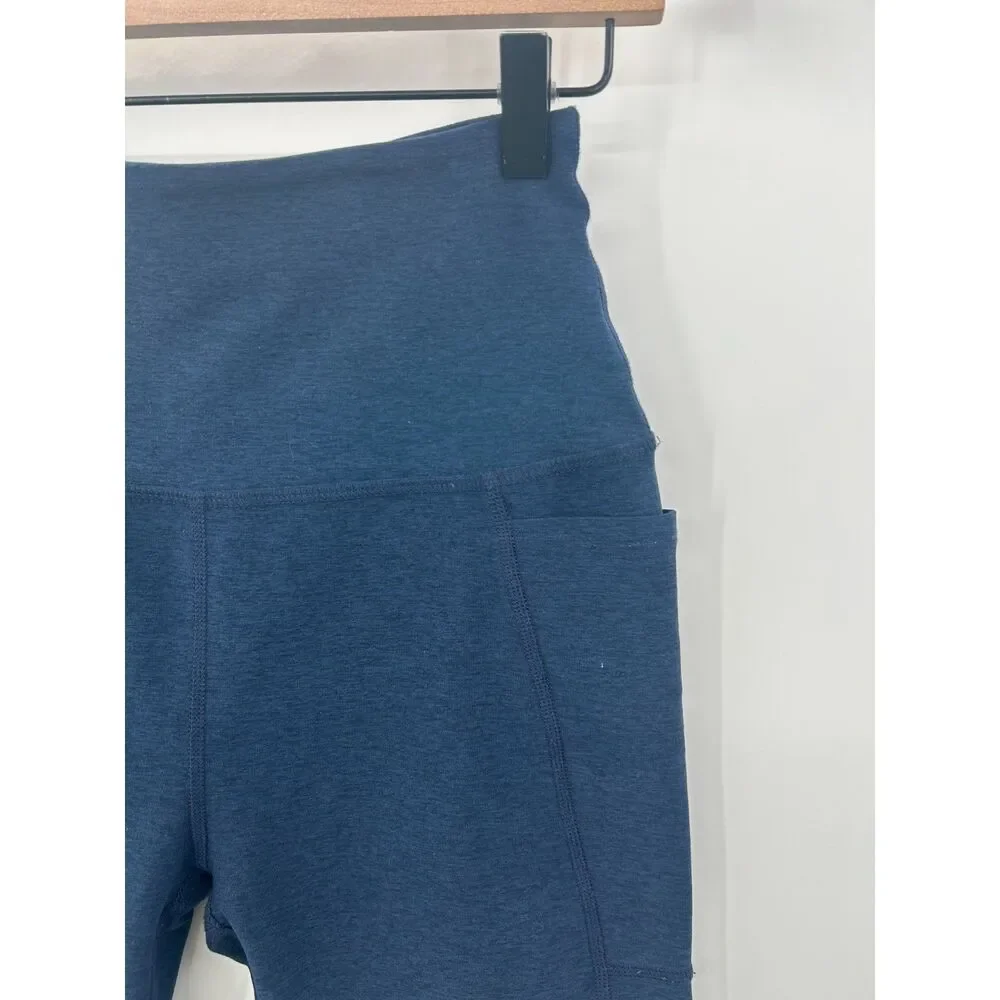 Beyond Yoga SD3452 Spacedye Out of Pocket High Waisted Midi Legging L Blue - Picture 2 of 7